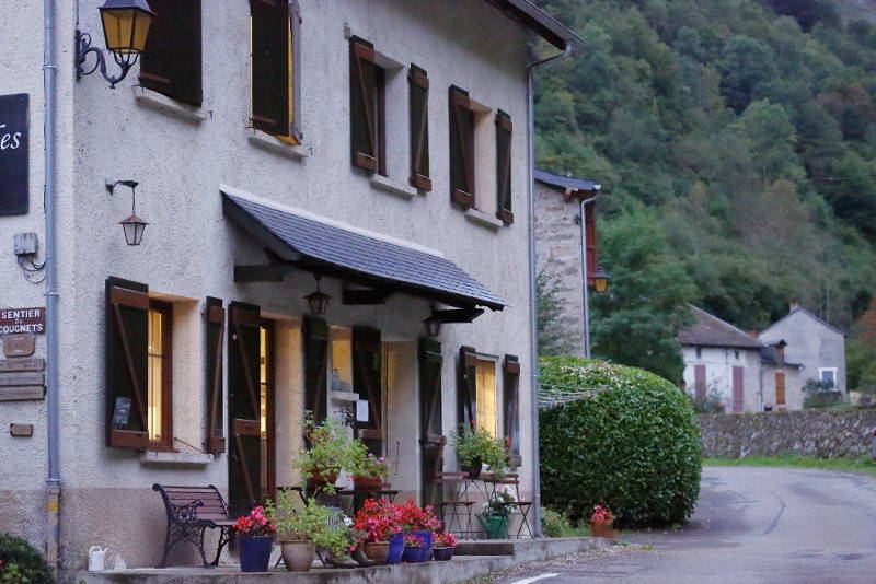 Auberge les Myrtilles, vroeg in de morgen